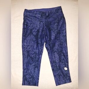 MPG Purple Patterned Leggings